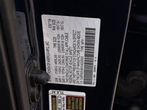 Used 2019 Honda CR-V EX-L image 29