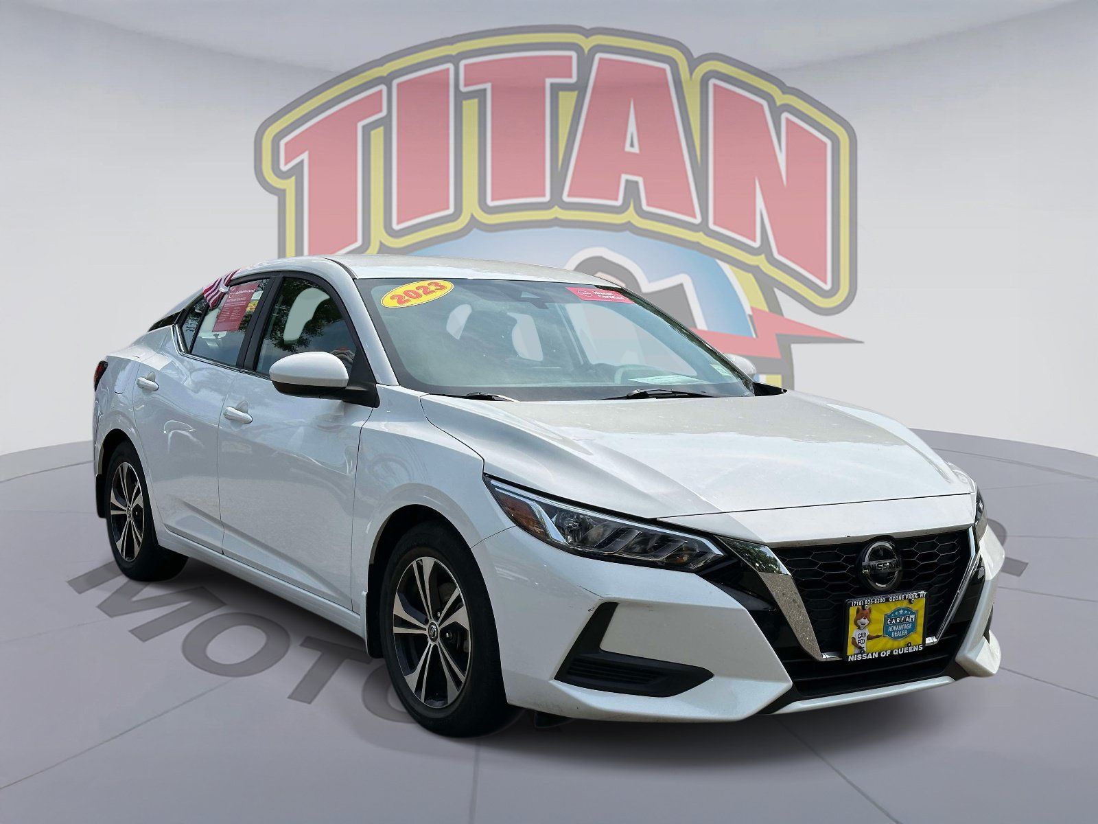 Certified 2023 Nissan Sentra SV FWD image 1