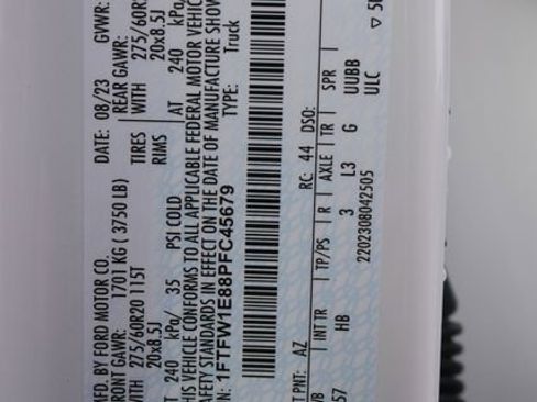 Used 2023 Ford F150 Lariat w/ Equipment Group 502A High image 30