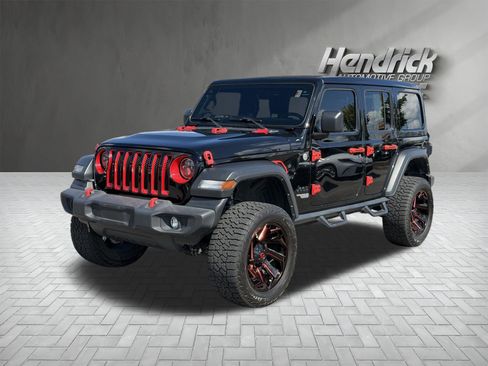 Used 2021 Jeep Wrangler Unlimited Sport w/ Sun And Sound Package AWD/4WD image 5