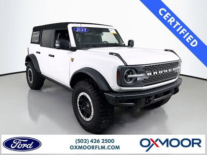 Certified 2023 Ford Bronco Badlands