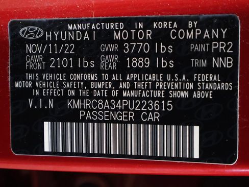 Certified 2023 Hyundai Venue Limited FWD image 40