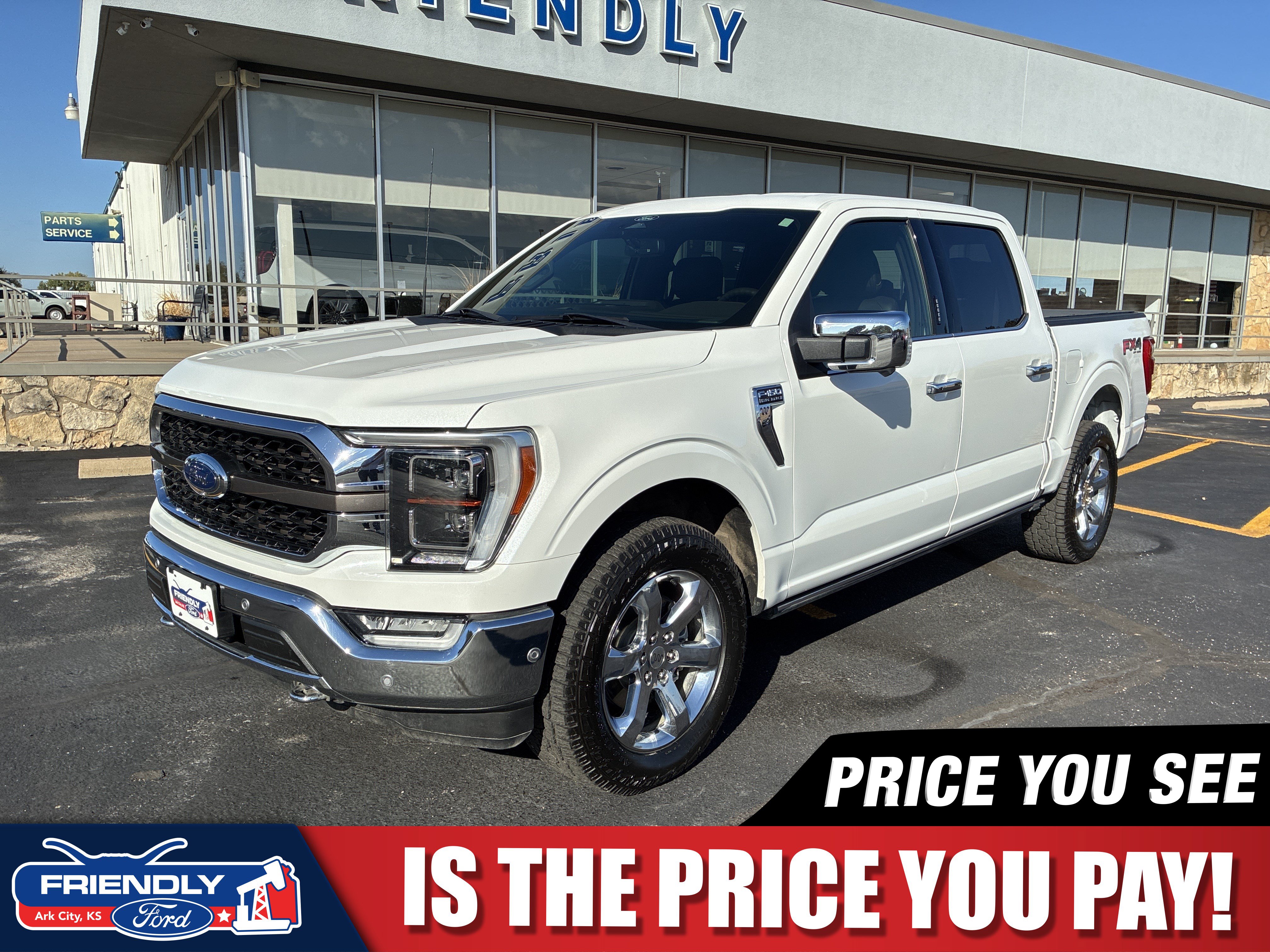 Used 2022 Ford F150 King Ranch w/ Equipment Group 601A High AWD/4WD image 1