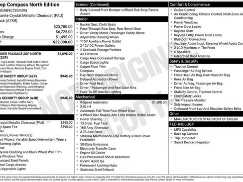 Used 2020 Jeep Compass Sport image 34
