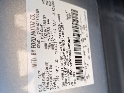 Used 2021 Ford Explorer ST w/ Equipment Group 401A image 34