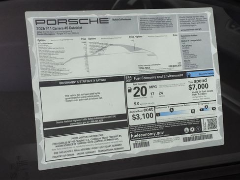 New 2026 Porsche 911 Carrera 4S image 25