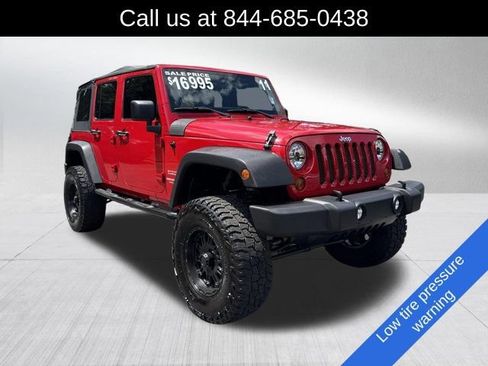 Used 2011 Jeep Wrangler Unlimited Sport w/ Trailer Tow Group AWD/4WD image 3