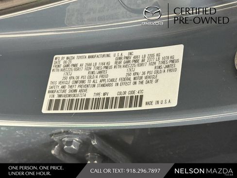 Certified 2025 MAZDA CX-50 AWD 2.5 S w/ Premium Package image 57