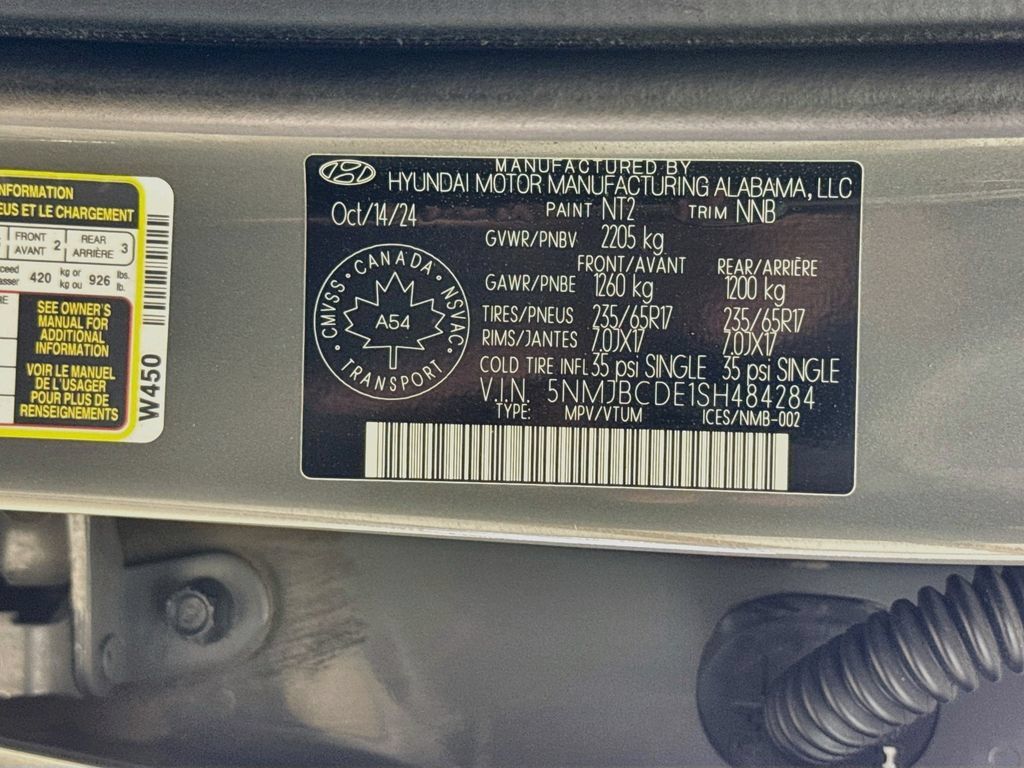 Used 2025 Hyundai Tucson SEL AWD/4WD image 27
