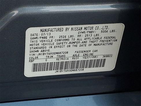 Used 2014 INFINITI Q50 Premium w/ Navigation Package image 29