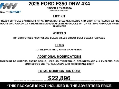 Used 2025 Ford F350 XL image 2