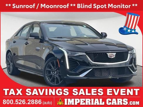 Used 2025 Cadillac CT4 Sport w/ Climate Package AWD/4WD image 1