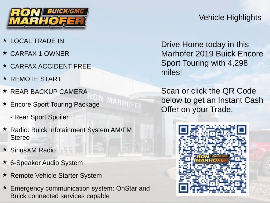 Used 2019 Buick Encore Sport Touring FWD image 15