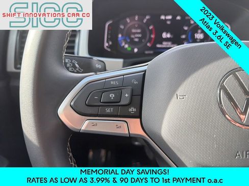 Used 2023 Volkswagen Atlas SE AWD/4WD image 11