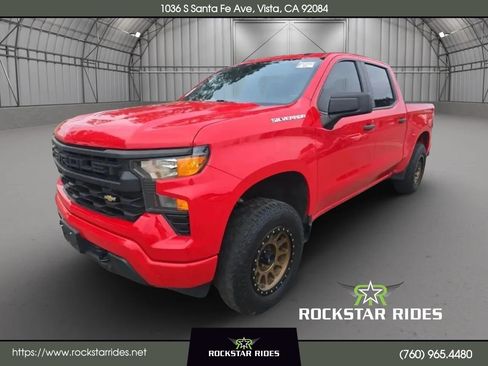 Used 2022 Chevrolet Silverado 1500 Custom AWD/4WD image 1