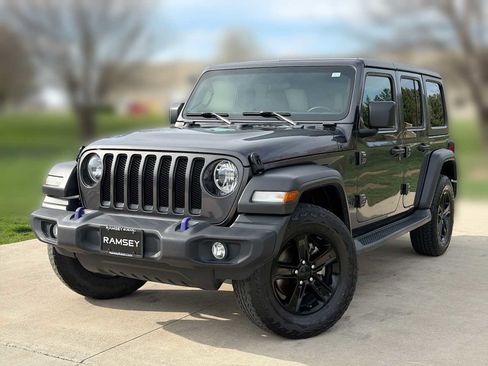 Used 2021 Jeep Wrangler Unlimited Sport image 1