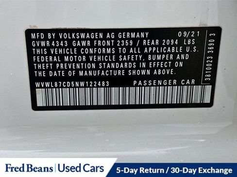 Used 2022 Volkswagen GTI SE image 34