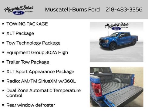 Used 2021 Ford F150 XLT w/ Equipment Group 302A High image 14