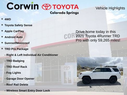 Used 2021 Toyota 4Runner TRD Pro AWD/4WD image 6