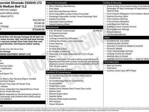 Used 2024 Chevrolet Silverado 2500 LTZ AWD/4WD image 30