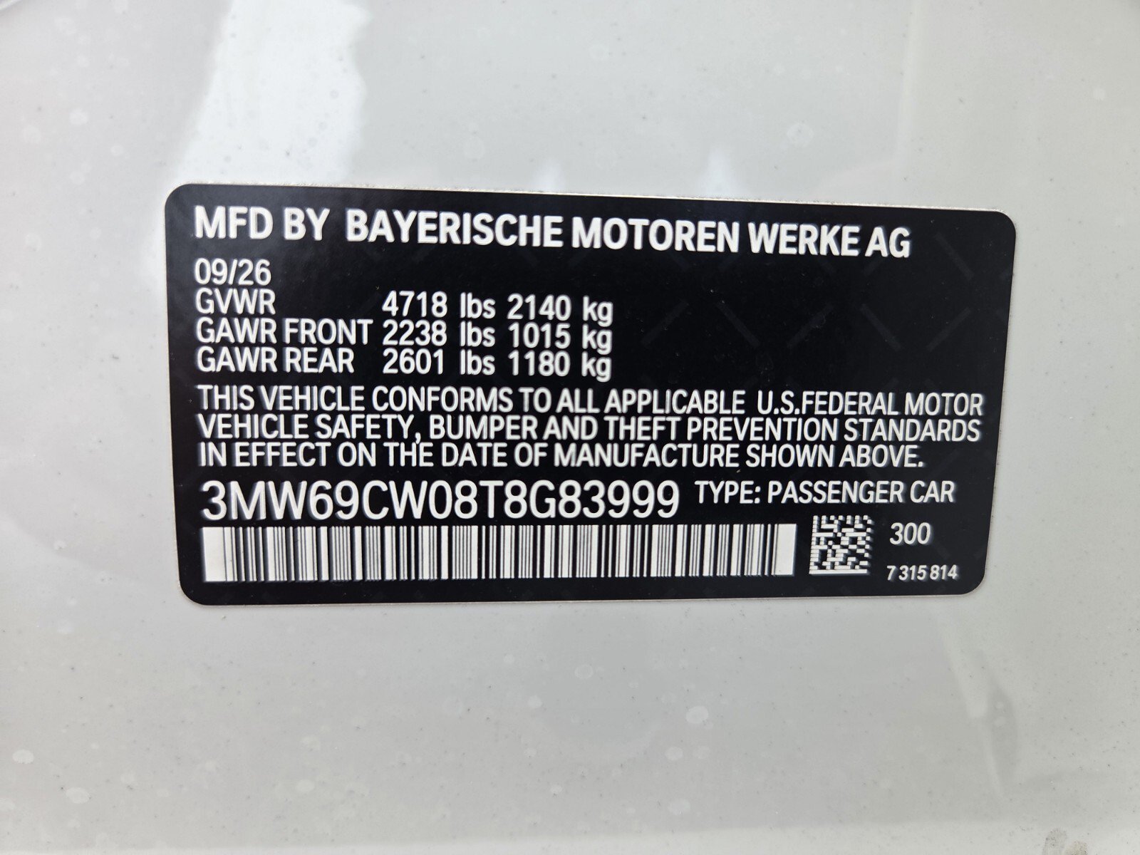 New 2026 BMW 330i Sedan w/ M Sport Package RWD image 19