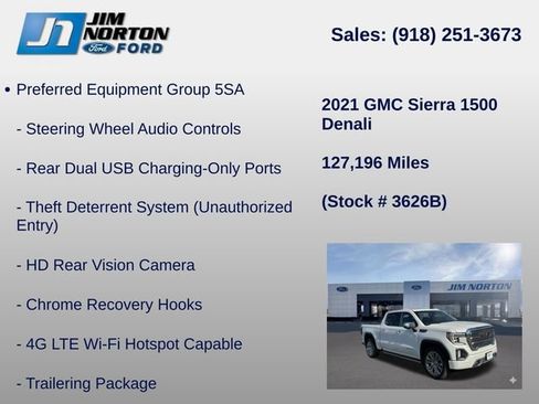 Used 2021 GMC Sierra 1500 Denali w/ Denali Ultimate Package AWD/4WD image 43