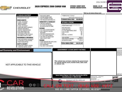 Used 2020 Chevrolet Express 2500 image 9