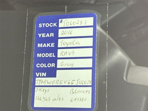 Used 2016 Toyota RAV4 XLE image 43