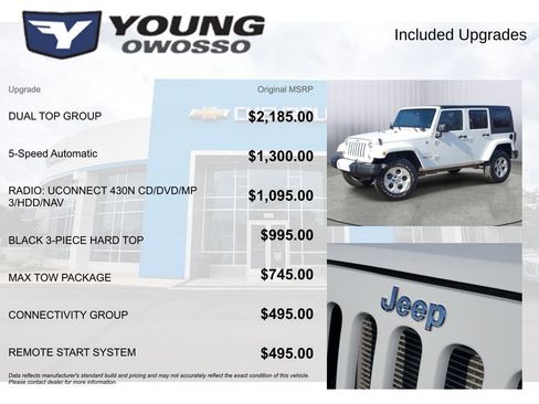 Used 2014 Jeep Wrangler Unlimited Sahara w/ Dual Top Group image 4