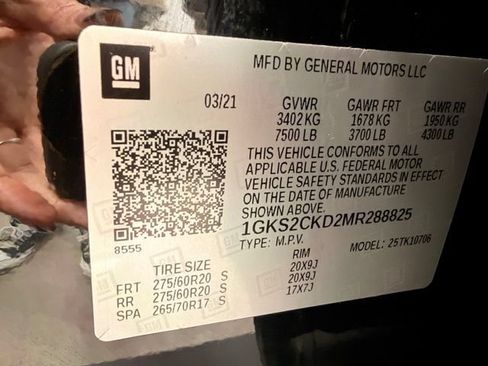 Used 2021 GMC Yukon AT4 w/ Rear Media and Nav Package AWD/4WD image 57