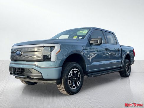 Used 2023 Ford F150 Lightning XLT w/ Tow Technology Package AWD/4WD image 2