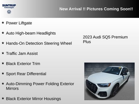 Used 2023 Audi SQ5 Premium Plus w/ Premium Plus Package AWD/4WD image 12