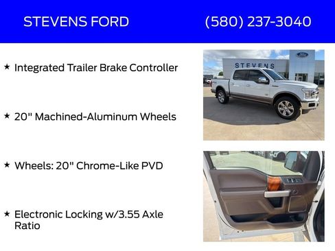 Used 2020 Ford F150 King Ranch w/ Equipment Group 601A Luxury AWD/4WD image 36