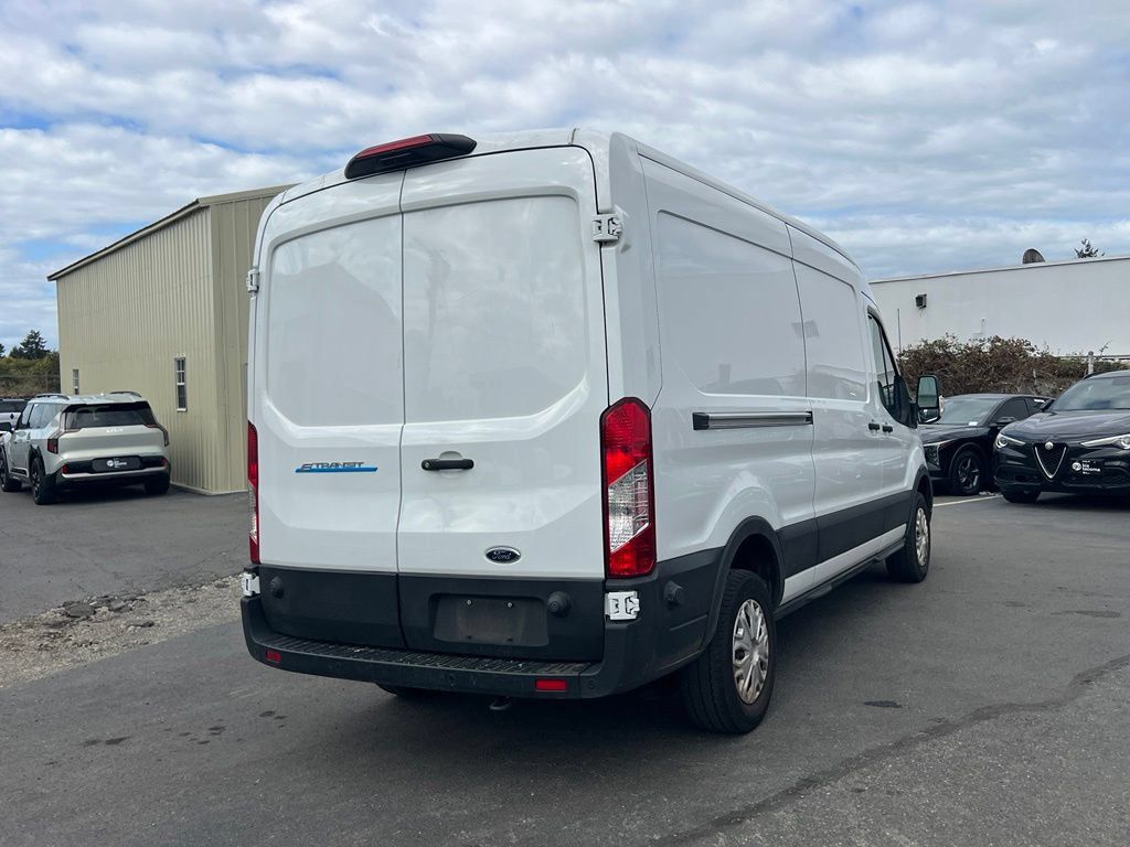 Used 2022 Ford E-Transit Medium Roof w/ Load Area Protection Package RWD image 5