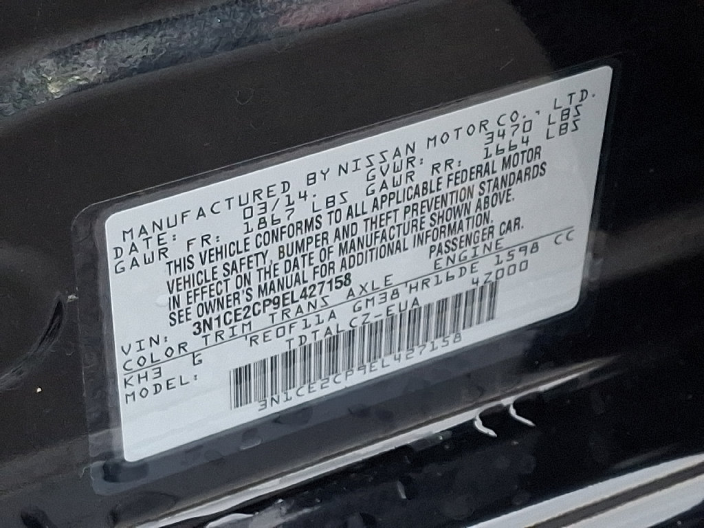 Used 2014 Nissan Versa Note S Plus FWD image 28