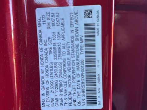 Certified 2023 Honda CR-V EX-L image 24