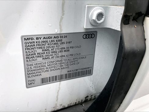 Certified 2025 Audi Q7 2.0T Premium Plus w/ Premium Plus Package AWD/4WD image 54