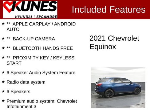 Used 2021 Chevrolet Equinox LT FWD image 2