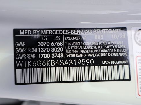 Certified 2025 Mercedes-Benz S 580e 4MATIC Sedan image 39