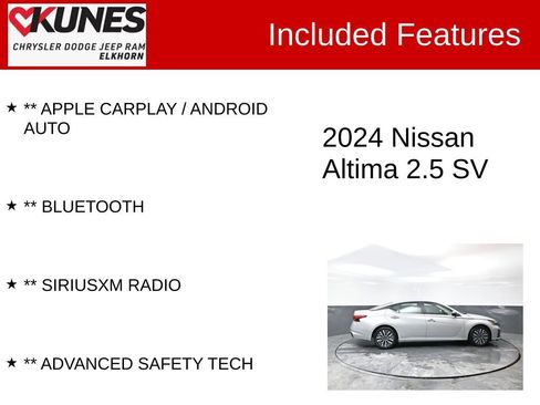 Used 2024 Nissan Altima 2.5 SV image 2