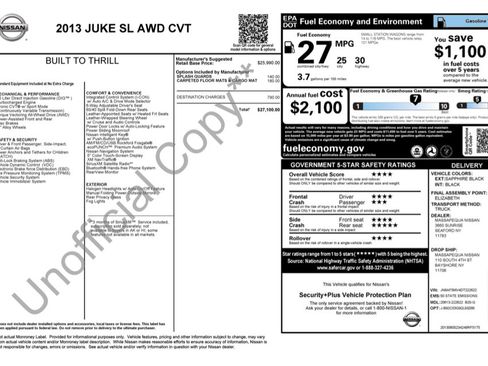 Used 2013 Nissan Juke SL image 2