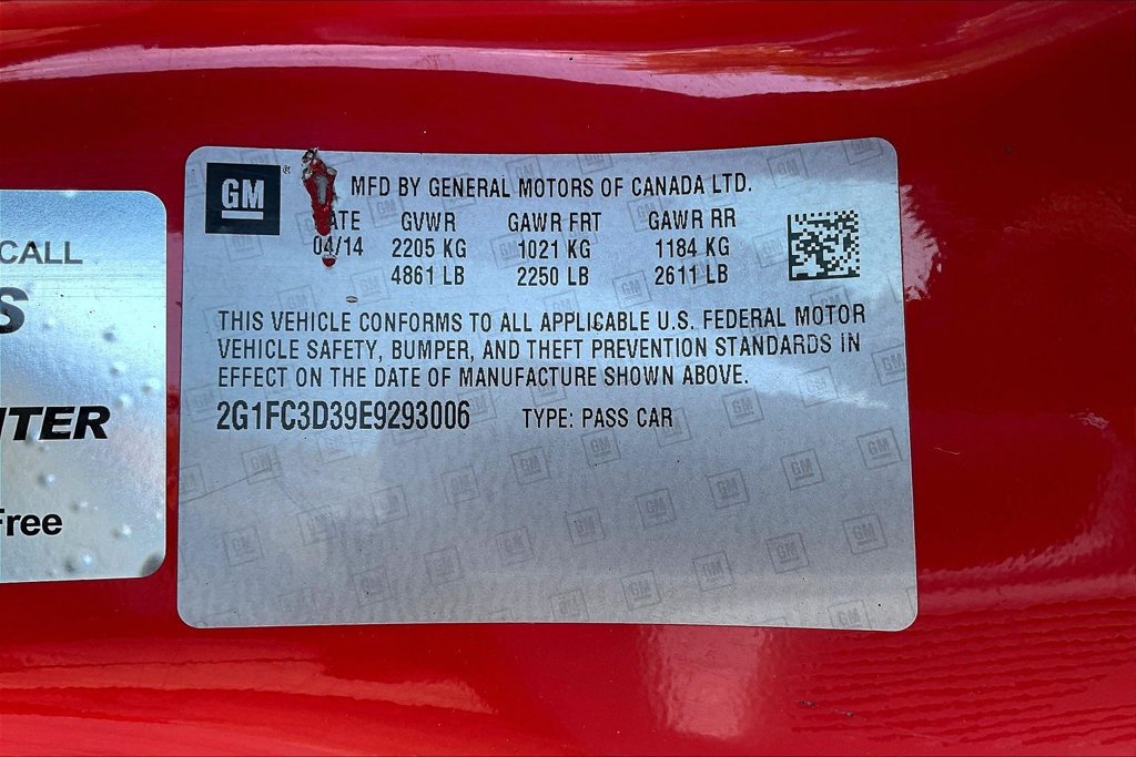 Used 2014 Chevrolet Camaro LT w/ RS Package RWD image 29