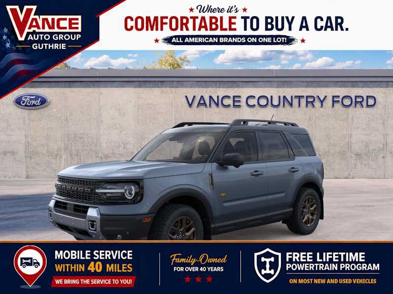 New 2026 Ford Bronco Sport Badlands w/ Bronze Package AWD/4WD image 1