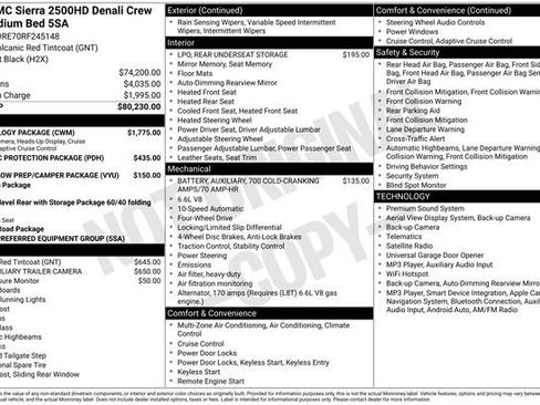 Certified 2024 GMC Sierra 2500 Denali w/ Technology Package AWD/4WD image 4