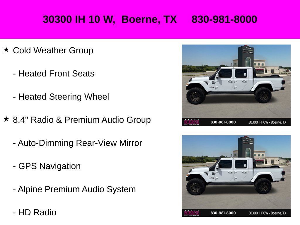 Used 2021 Jeep Gladiator Overland AWD/4WD image 23