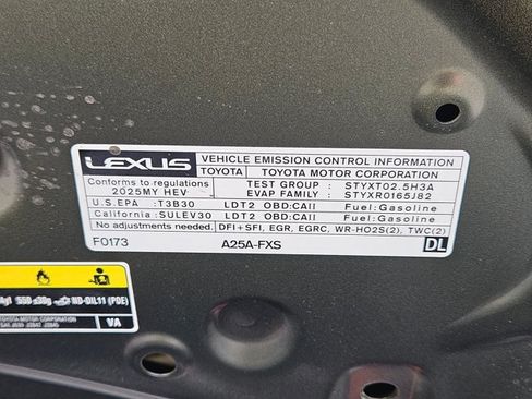 Used 2025 Lexus NX 350h AWD w/ Accessory Package (2T) image 23