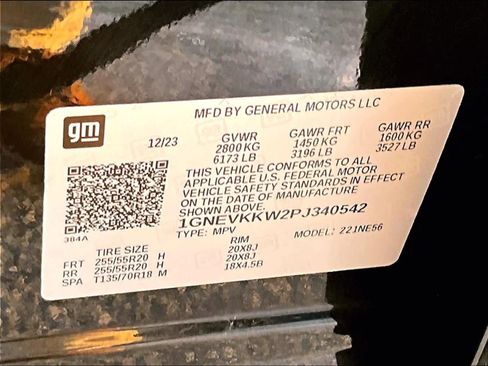 Used 2023 Chevrolet Traverse Premier w/ Redline Edition image 36