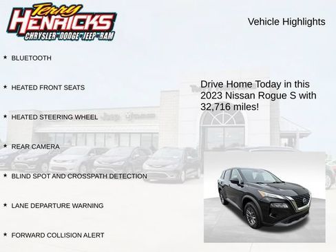 Used 2023 Nissan Rogue S AWD/4WD image 4