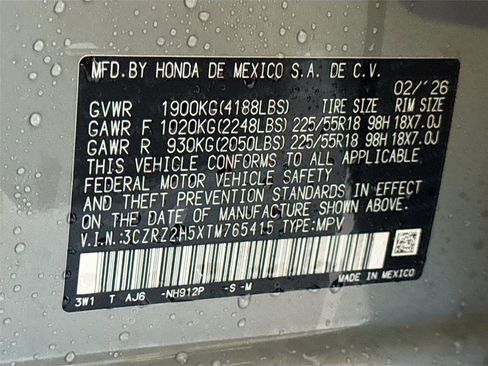 New 2026 Honda HR-V Sport image 22