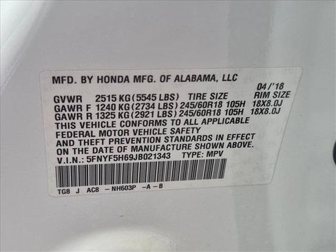 Used 2018 Honda Pilot EX-L image 25